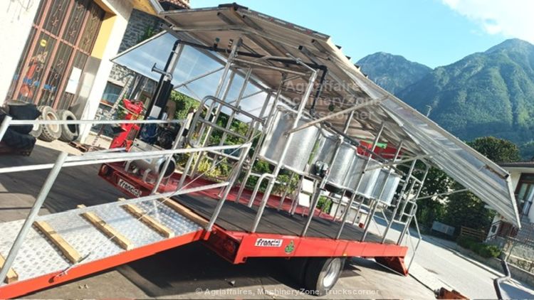 Impianto di mungitura mobile